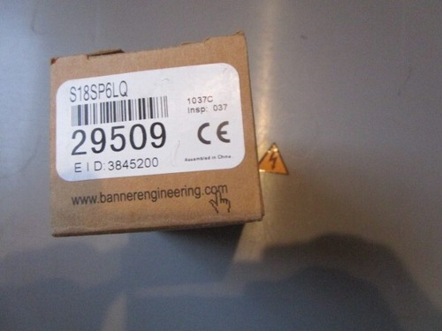 Banner s18sp6lq engineering - s18sp6lq,